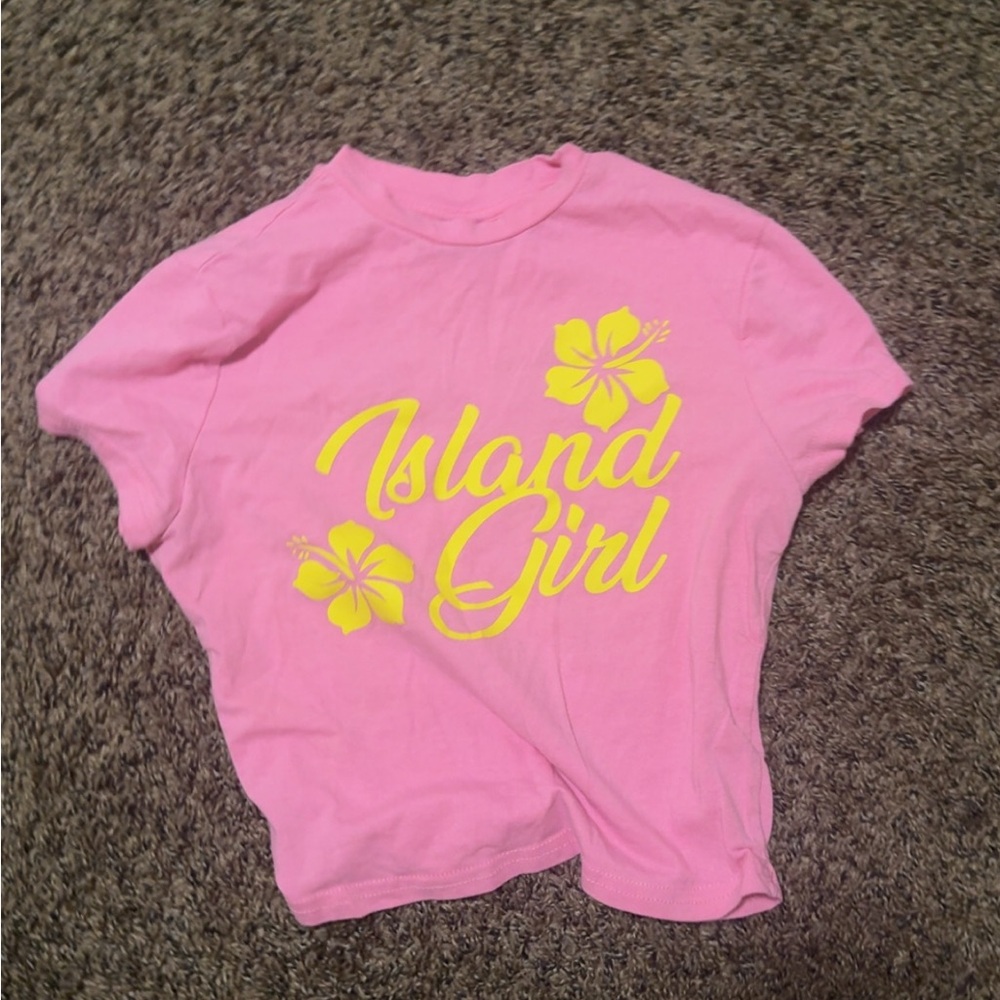 Island Girl Pink T-Shirt